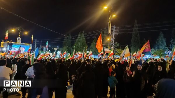 جلوه‌ای از وحدت و همبستگی مردم یاسوج 
