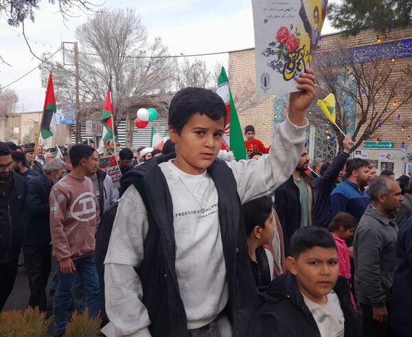 راهپیمایی مردم جعفرآباد قم در جشن سالگرد پیروزی انقلاب