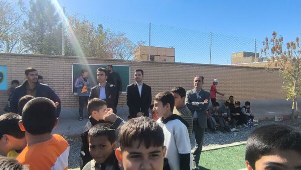اردوی درون مدرسه ای روز دانش آموز در دبستان شهید پسندیده فدافن 