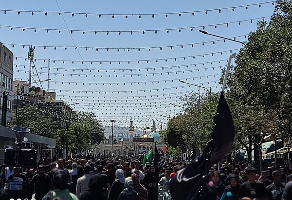 عزاداری رحلت رسول‌اکرم (ص) و شهادت امام حسن مجتبی (ع) در مشهد 