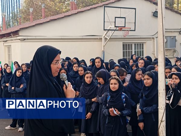 طلوعی تازه برای دانش‌آموزان دبیرستان مصلی نژاد حضرت زهرا در اول مهر
