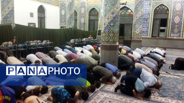 برگزاری مراسم ارتحال امام خمینی(ره) در مسجد صاحب الزمان شهرستان فردیس 