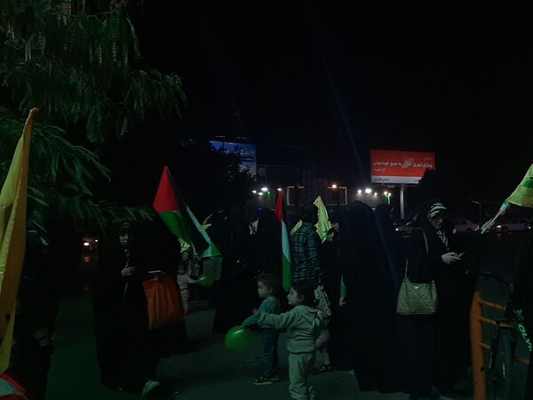جشن وعده صادق ۲ در میدان فلسطین مشهد