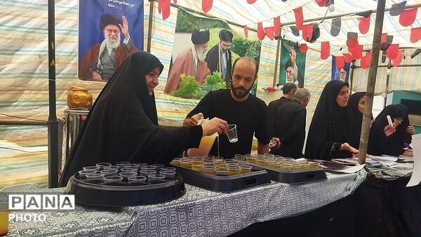 موکب جهان محله امام خامنه ای شهید در خیابان مصباح یزدی مشهد 