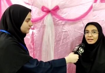 جشن نیمه شعبان در دبیرستان سید مهدی برقعی2 قم