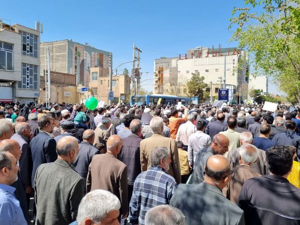 حضور پرشور مردم دارالمؤمنین کاشان در راهپیمایی روز قدس