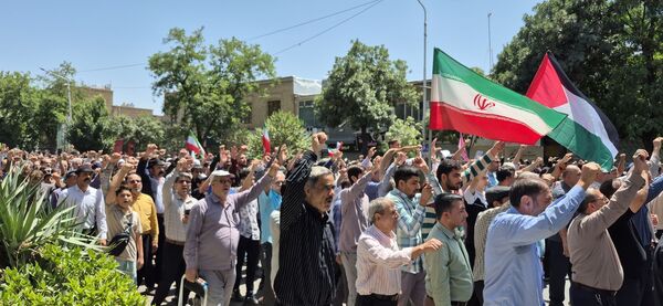 راهپیمایی جمعه خشم و نصر در نیشابور 