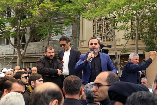 مراسم عزاداری سیدالشهدای خدمت در آذربایجان شرقی 