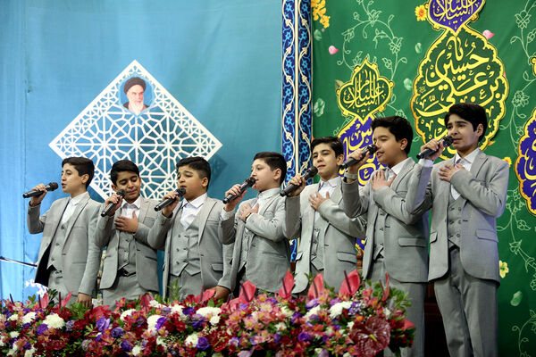 مراسم جشن شب میلاد امام زین العابدین(ع) در حرم حضرت معصومه(س)