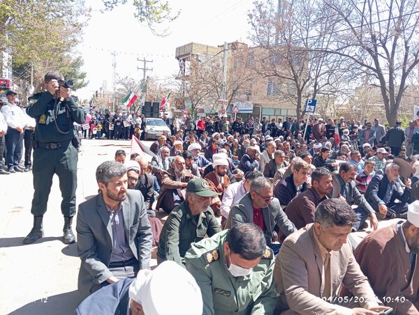 حضور پرشکوه مردم باخرز در راهپیمایی روز قدس