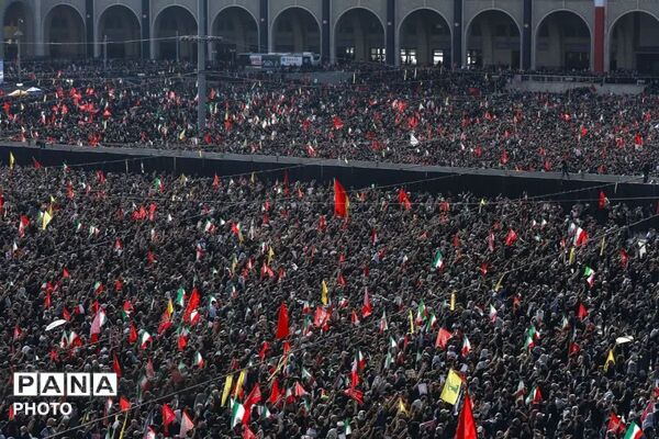 وداع با آقای شهید ایران 