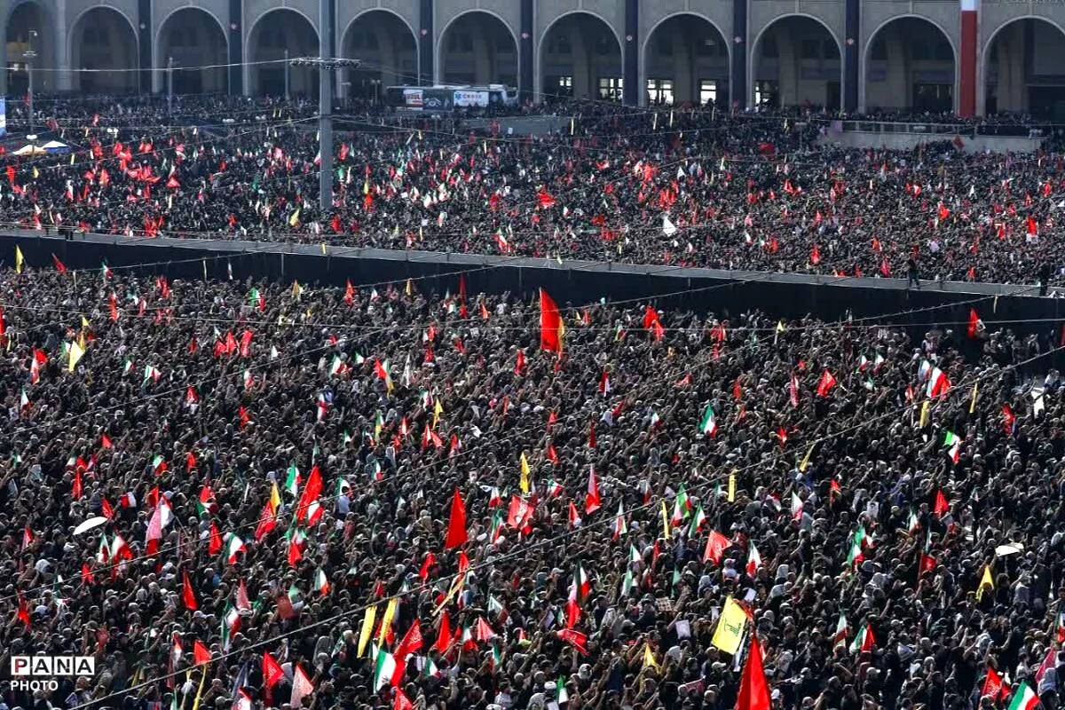 وداع با آقای شهید ایران 