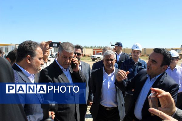 شتاب در مسیر توسعه؛ تصفیه‌خانه ملکان با حمایت ملی جان می‌گیرد