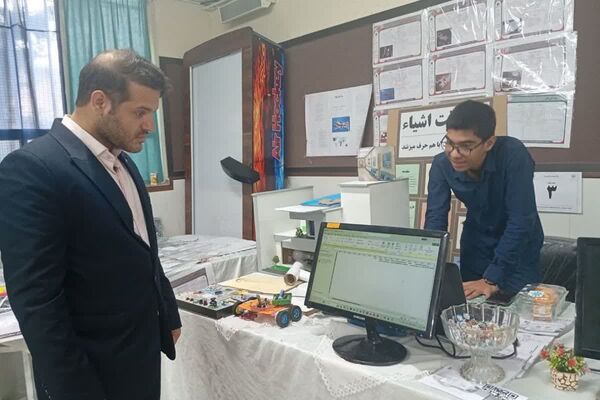 نمایشگاهی از دستاوردهای استعدادهای درخشان