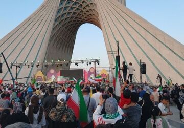 «عهد آرمانی» جشن بزرگ خانوادگی غدیر در میدان آزادی تهران