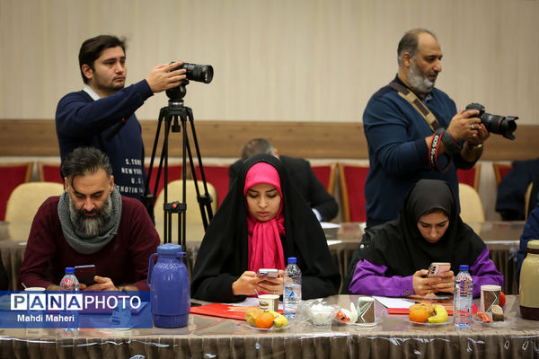 نشست رسانه‌ای پنجاه‌وچهارمین دوره جشنواره بین‌المللی فیلم‌های علمی، آموزشی و‌ تربیتی رشد