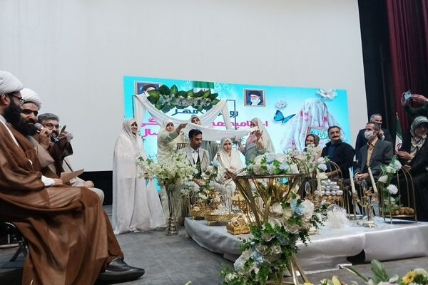 جشن وصال در باغ ملی شهرقدس: ازدواج آسان، یک قدم نزدیک‌تر