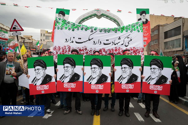 راهپیمایی ۲۲ بهمن در تهران