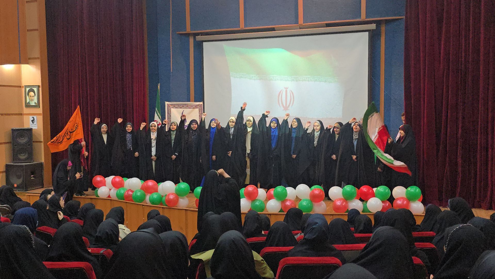 جشن دهه فجر به روایت نوجوان‌ها در نظرآباد