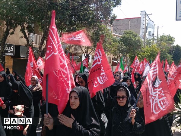 پیاده‌روی جاماندگان اربعین در قروه
