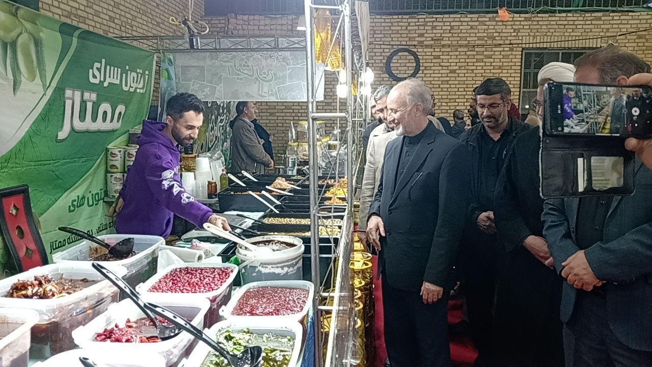 جلوه‌هایی از مراسم افتتاح نمایشگاه بهاره شهر جعفریه
