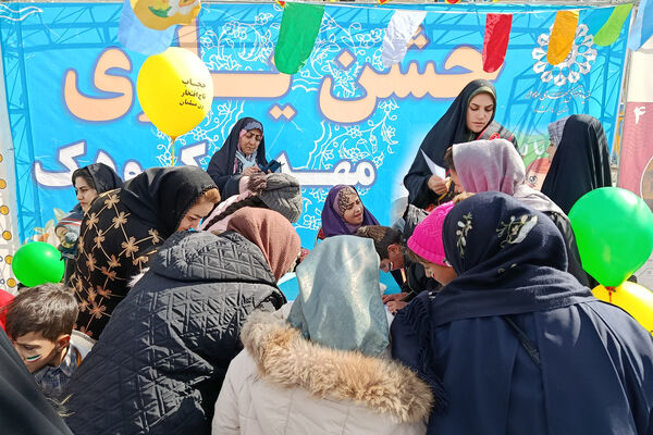 مهمانی کیلومتری نیمه شعبان در کرمانشاه 