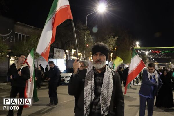 اجتماع باشکوه مردم شهرستان نیشابور 