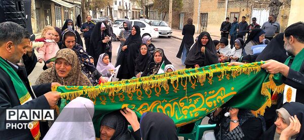 شمیم عطر حرم در کهن‌شهر سامن 