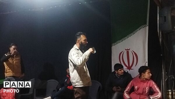 موکب چایخانه  در فلکه ایران نیشابور 
