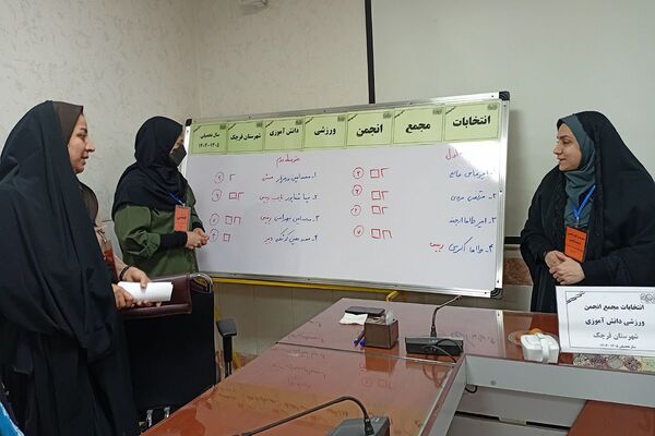 انتخابات مجمع انجمن ورزش دانش آموزی شهرستان قرچک