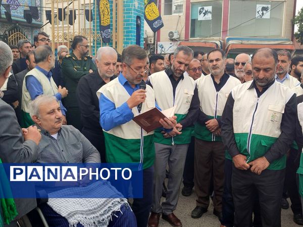 دسته عزاداری سیدالشهداء خدمت در قائمشهر