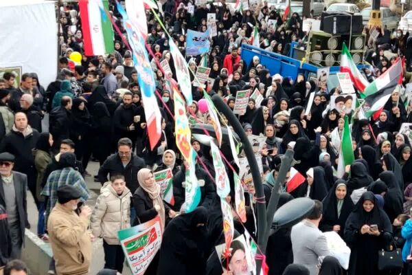تجلی چهل و هفتمین سالگرد جمهوری اسلامی ایران در رودهن