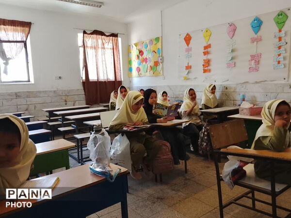 کلاس های جبرانی تابستانه دبستان حضرت زینب (س) شهر جعفریه 