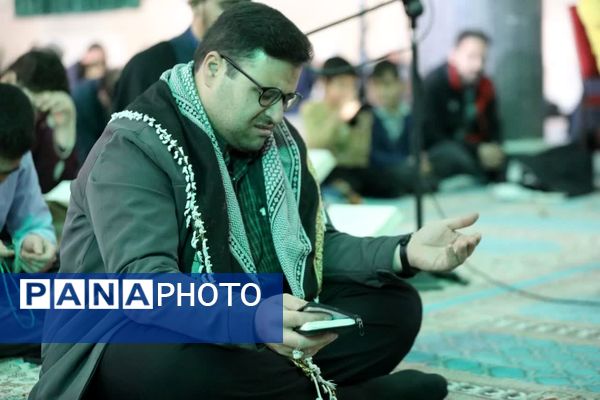 مراسم جشن و احیای نیمه شعبان در مسجدالرضا اشکذر