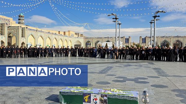 تشییع جانباز شهید دکتر موسی میرشکار در مشهد