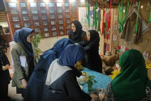 مدارس شهرستان قدس زیر چادر بانوی دو عالم در جشن ولادت حضرت زهرا(س)