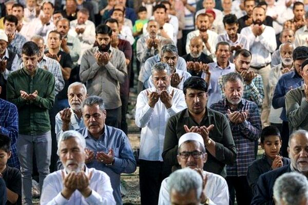 نماز عید سعید قربان در حرم حضرت عبدالعظیم حسنی (ع) شهرری
