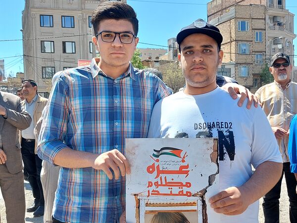 راهپیمایی روز قدس با حضور مدیرکل آموزش و پرورش شهرستان‌های تهران در کهریزک 