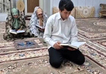 برگزاری پویش مردمی «به امامت پدر» در شهرستان زارچ