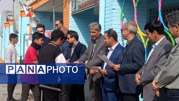 زنگ المپیاد ورزشی درون مدرسه‌ای شاهد ابوذر