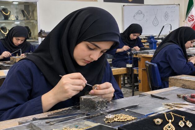  آموزش تخصصی صنعت طلاسازی باید از دوره هنرستان آغاز شود