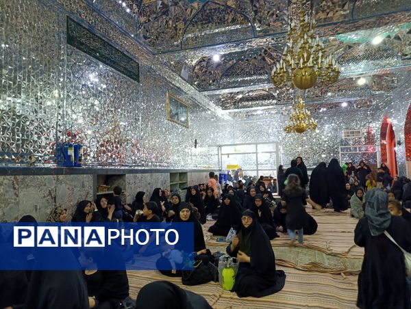 برگزاری مراسم عزاداری شب عاشورا در تکیه ابوالفضلی نیشابور 