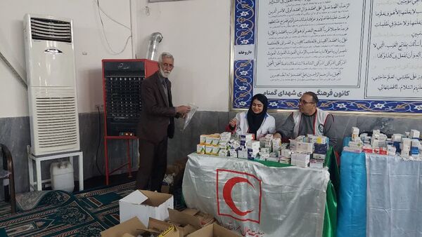 میزخدمت پزشکی به‌مناسبت دهه فجر در استان البرز
