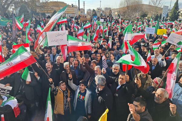 راهپیمایی و همبستگی مردم شهرستان پردیس در محکومیت اقدامات تروریستی