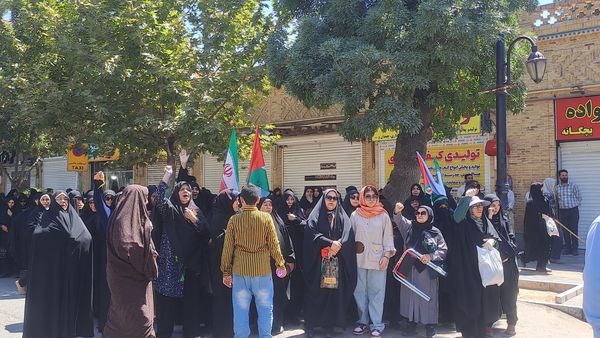 دومین راهپیمایی جمعه خشم در نیشابور 