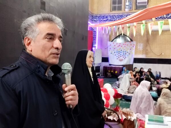 اعتکاف دانش‌آموزی در ناحیه دو شیراز  