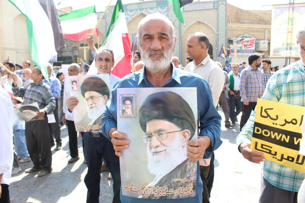 راهپیمایی بشارت نصر یزد