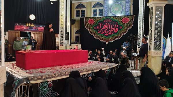 وداع با پیکر شهید گمنام 