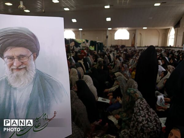  دانش‌آموزان و فرهنگیان بهار برای حمایت از فلسطین و کودکان‌میناب