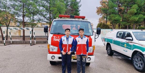 مانور زلزله در شهرستان لردگان